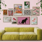 Yellow Gallery Wall Set