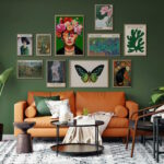 Green Gallery Wall Set