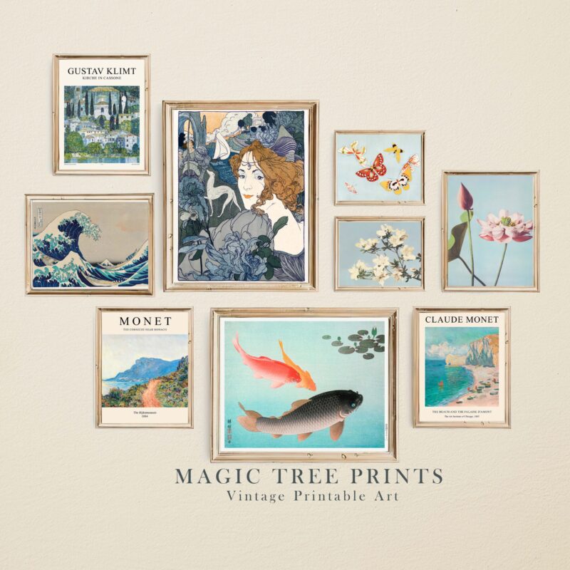 Blue Eclectic Gallery - Magic Tree Prints