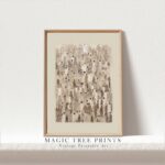 Jesus Feeds the 5000 - printable Christian wall art, instant digital download, view 3