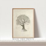 The Mustard Seed Parable - printable Christian wall art, instant digital download, view 3