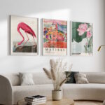 Pink Gallery Wall Set of 16 - Image 2