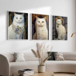 Gustav Klimt Cat - Image 2