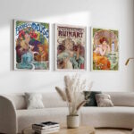 Alphonse Mucha Art Nouveau - Image 2