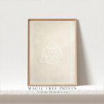 Holy Trinity - printable Christian wall art, instant digital download, view 3