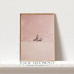 Good Shepherd (Pink Version) - printable Christian wall art, instant digital download, view 5
