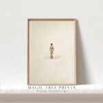 Jesus Walking on Water - printable Christian wall art, instant digital download, view 3