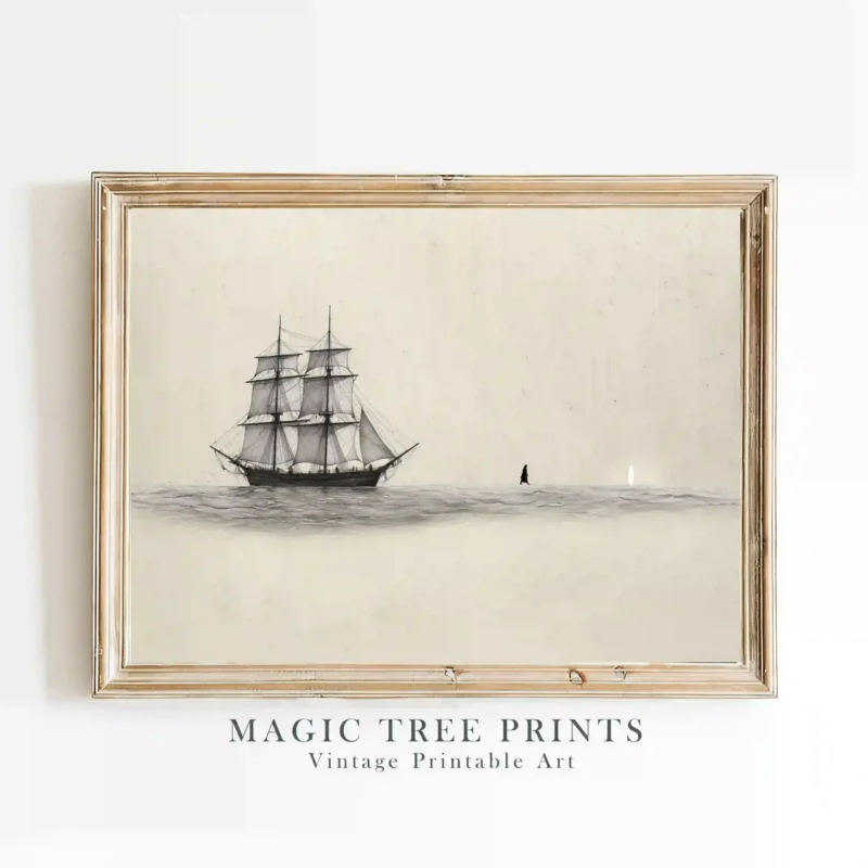 Peter Walking Towards Jesus On The Water - Magic Tree Prints