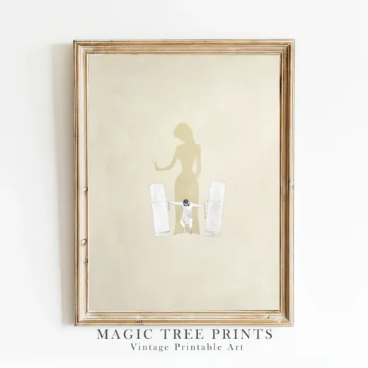 Samson & Delilah — printable Christian wall art