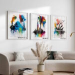 Travel Banksy Posters – Set of 9 - Image 3