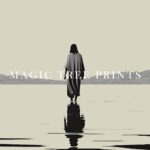 Jesus Walks on Water - printable Christian wall art, instant digital download