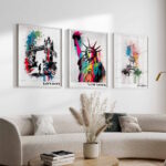 Travel Banksy Posters Set of 9 - Image 2