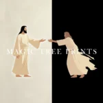 Jesus Raises Lazarus From the Dead - printable Christian wall art, instant digital download