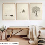 David and Goliath - printable Christian wall art, instant digital download, view 4