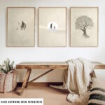 Jesus Healing Woman - printable Christian wall art, instant digital download, view 2