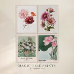 Floral Wall Art Gallery Set of 9 - Image 3