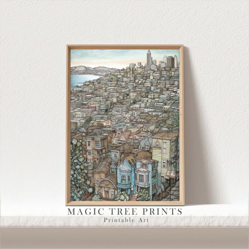 San Francisco Prints - Magic Tree Prints