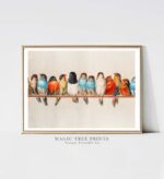 Floral Wall Art Gallery Set of 9 - Image 4