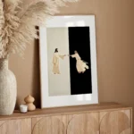 Jesus Raises Lazarus From the Dead - printable Christian wall art, instant digital download, view 3