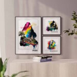 Travel Banksy Posters – Barcelona, Bangkok, Peru - Image 5
