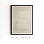 Psalm 121 - printable Christian wall art, instant digital download, view 4