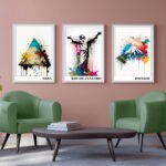Travel Banksy Posters – Brazil, Japan, Egypt - Image 7