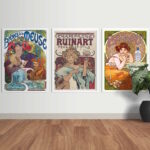 Alphonse Mucha Art Nouveau - Image 5