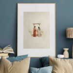 Jesus & the Woman at the Well - printable Christian wall art, instant digital download, view 4