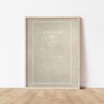 Psalm 91 - printable Christian wall art, instant digital download, view 6