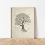 The Mustard Seed Parable - printable Christian wall art, instant digital download, view 6