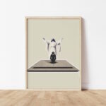 Woman Healed - printable Christian wall art, instant digital download, view 3