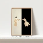 Jesus Raises Lazarus From the Dead - printable Christian wall art, instant digital download, view 6
