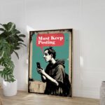 Banksy Posters Set of 3 - Are We Happy Yet - Image 8