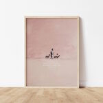 Good Shepherd (Pink Version) - printable Christian wall art, instant digital download, view 7