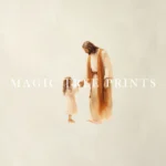 Jesus with Girl - printable Christian wall art, instant digital download