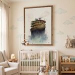 Noah’s Ark - Christian fine art print on archival paper, view 2