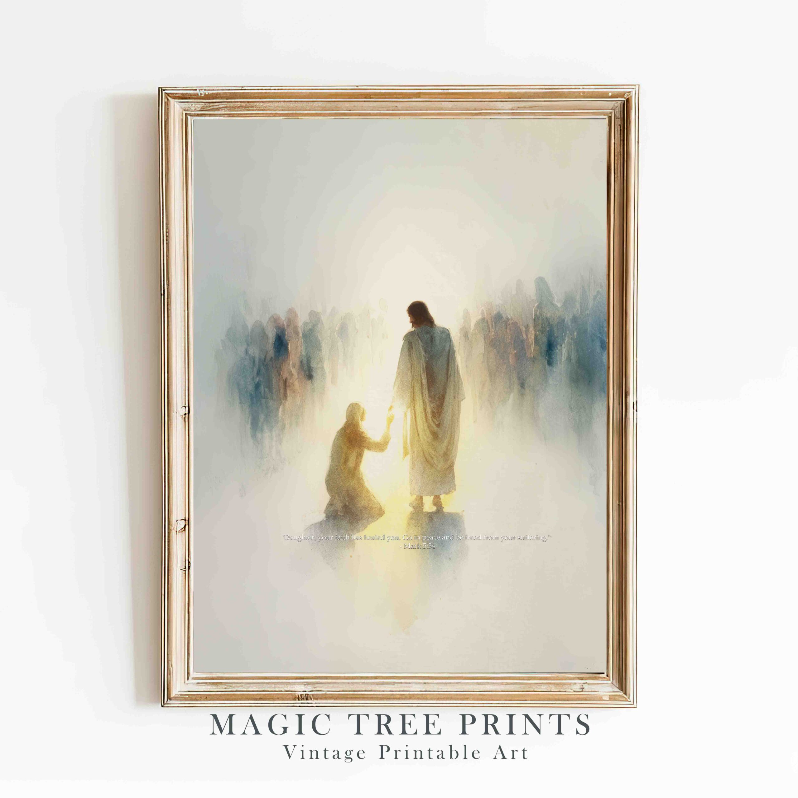 1 Jesus Heals the Bleeding Woman - Image 1