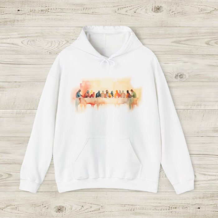 The Last Supper Christian Hoodie - Image 3
