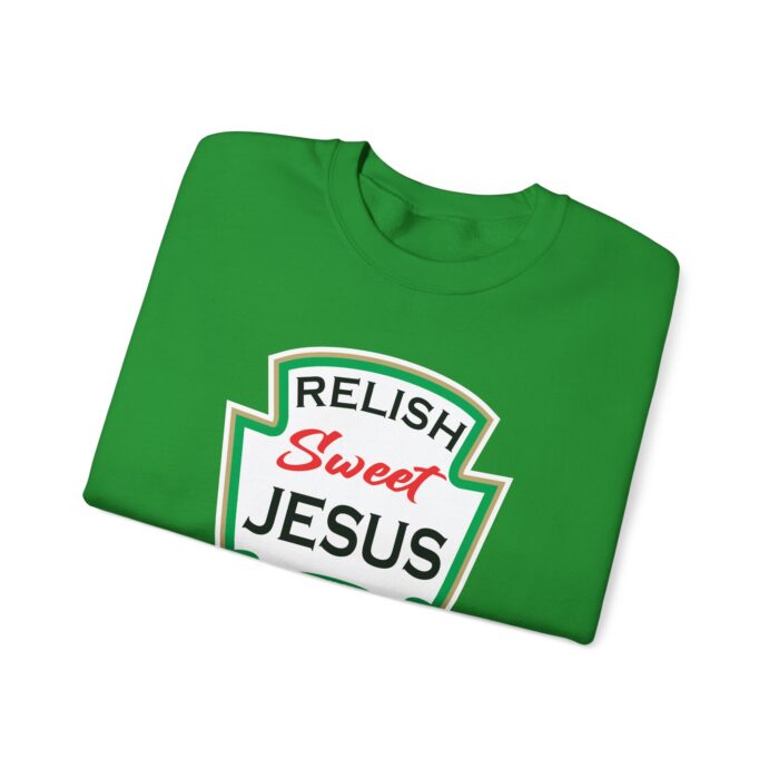 Relish Jesus Christian Sweatshirt - Image 2