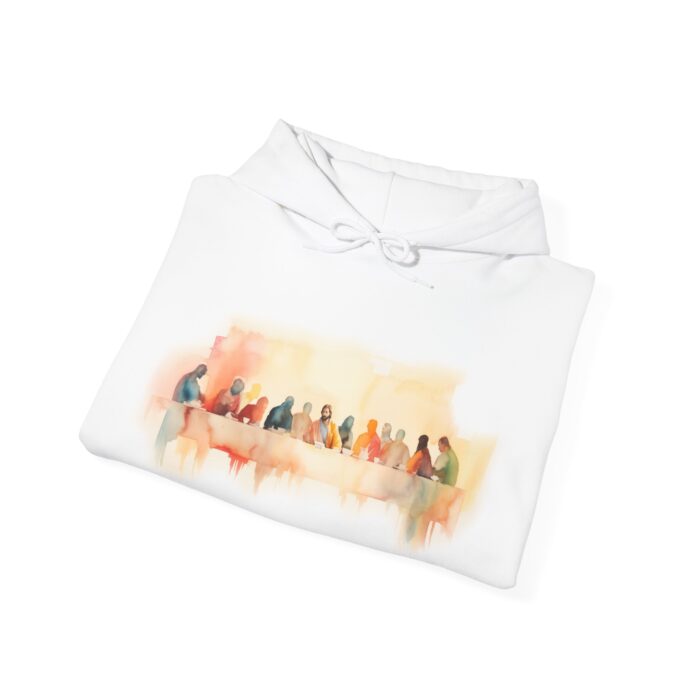 The Last Supper Christian Hoodie - Image 4