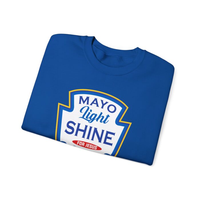 Mayo Light Shine Christian Sweatshirt - Image 3