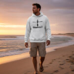 Jesus Walks on Water Hoodie - Image 2