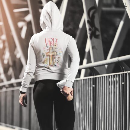 Holy Vibes Christian Hoodie