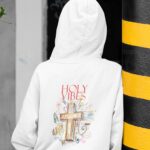 Holy Vibes Christian Hoodie - Image 3
