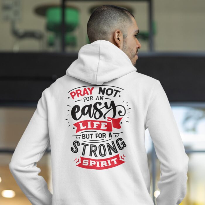 Strong Spirit Christian Hoodie - Image 1
