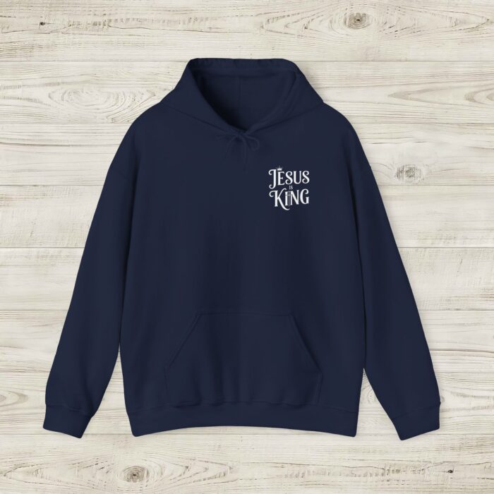 Jesus is King Christian Hoodie - Image 5