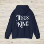 Jesus is King Christian Hoodie - Image 4