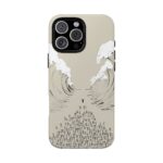 Moses Parts the Red Sea Christian Phone Case - Image 2