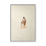 Jesus with Boy Framed Christian Canvas Print - Image 5