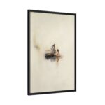 Jesus Listening Framed Christian Canvas Print - Image 2